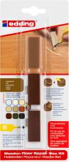 Holzboden-Reparaturwachs-Set 8902 Reparieren und Pflegen zu Hause, nussbaum