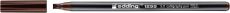 Kalligrafie-Stift edding 1255 calligraphy pen, 5,0 mm, dunkelbraun