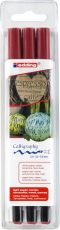 Kalligrafie-Stift edding 1255 calligraphy pen, karmesin sortiert