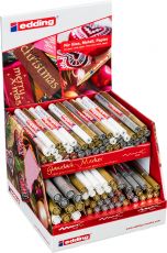 Glanzlack-Marker Display Xmas 51134, 90 Glanzlack-Marker, Karton