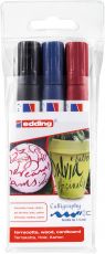 Kalligrafie-Marker creative 1455/3S, 3er Set,1-5 mm, Sortiert