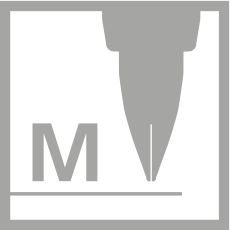Linkshänder-Griffstück für ergonomischen Schulfüller mit Standard-Feder M - STABILO EASYbirdy in mitternachtsblau/azur