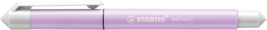 Tintenroller - STABILO beCrazy! Pastel in lila - Einzelstift - inklusive Patrone