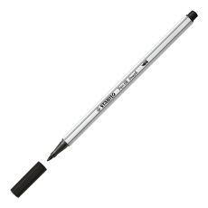 Premium-Filzstift mit Pinselspitze für variable Strichstärken - STABILO Pen 68 brush - 25er Metalletui mit Hängelasche - mit 24 verschiedenen Farben