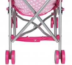 Idena Puppenbuggy pink