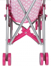 Idena Puppenbuggy pink