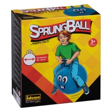 Idena Sprungball blau