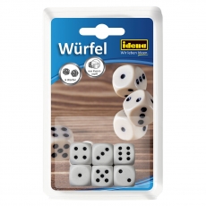 Idena Würfel Kunststoff