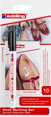 Schuh-Markier-Set 8404, inkl. 20 Schuhetiketten, 0,75 mm, schwarz