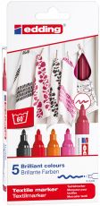 Textilmarker edding 4500 creative, 2-3 mm, sortiert