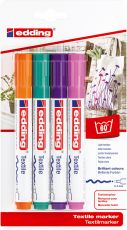 Textilmarker edding 4500 creative, 2-3 mm, sortiert