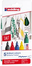 Textilmarker edding 4500 creative, 2-3 mm, sortiert
