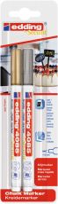 Kreidemarker 4085, 1 - 2 mm, gold und silber