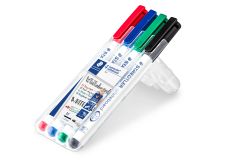 STAEDTLER Lumocolor Whiteboard-Marker 301, 4er Etui