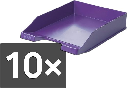 10er Pack Briefablage KLASSIK, verschiedene Farben wählbar