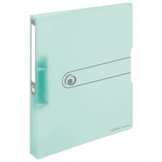 Herlitz Ringbuch A4 PP 2-Ring 3,8cm Pastell transparent 4er-Pack
