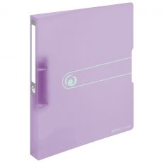 Herlitz Ringbuch A4 PP 2-Ring 3,8cm Pastell transparent 4er-Pack