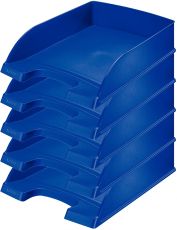 Leitz Briefkorb A4 Standard Plus blau 52270035 5er Pack