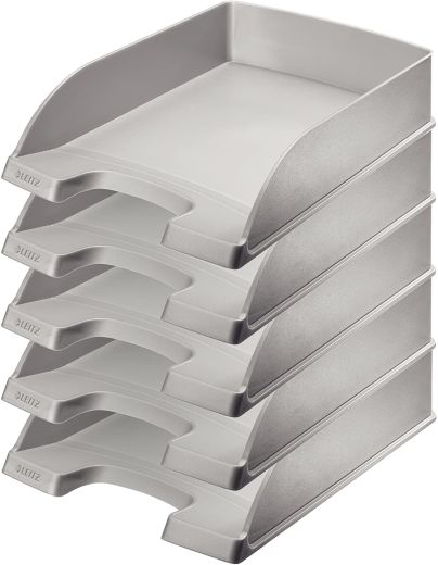 Briefkorb A4 Standard Plus silber 52270084 5er Pack