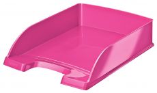 Leitz WOW Briefkorb, A4, pink, 52263023 5er Pack