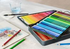 FABER-CASTELL 117511 Aquarellstifte ALBRECHT DÜRER, 120er Metalletui