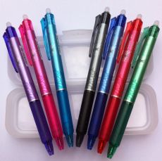 PILOT Tintenroller FRIXION BALL CLICKER Point Profi 05, 7-er Set