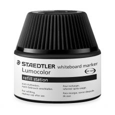 Staedtler Lumocolor whiteboard Marker Nachfüllstation für 351/351 B, 15-20x Nachfüllen 4 Farben blau rot grün schwarz