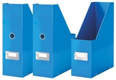 LEITZ Stehsammler Click & Store WOW, A4, Hartpappe blau 60470036