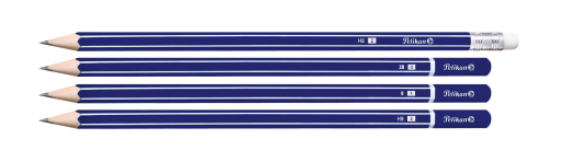 Pelikan Bleistift mit Radiergummi, HB - 12er Pack