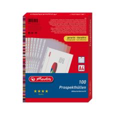 Prospekthülle A4 genarbt Premium 100er
