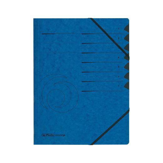 Ordnungsmappe 1-7 Quality blau