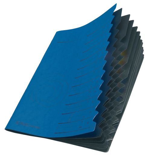 Ordnungsmappe 1-12 Quality blau