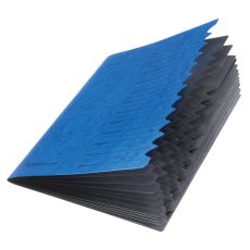 Ordnungsmappe 1-12 Quality blau