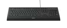 Logitech K280e Pro Kabelgebundene Business Tastatur QWERTZ Schwarz