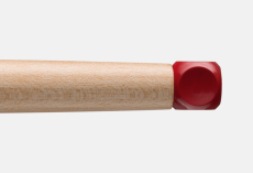 LAMY abc Drehbleistift 110 – Bleistift Ahornholz und Kunststoff in der Farbe rot – mit 1,4mm B-LAMY Mine (LAMY M 44)