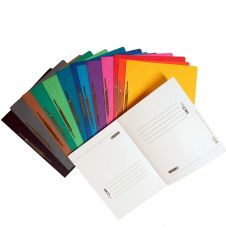 Brunnen Schnellhefter Pappe extrastark - GROßPACK bunt - (13+1) 14 Stück bzw. Farben im Pack - für Schule, Job, Büro und zu Hause