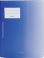 Brunnen 102015000 | 14 Schnellhefter FACT!pp (A4, aus transluzentem PP, mit Namensschild, mit Einstecktasche innen) (14 Farben | Komplettset)