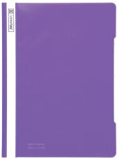 12 Brunnen Schnellhefter A4 farbig sortiert PP-Folie glasklares Deckblatt (sortiert 12 Farben)