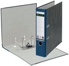 Leitz Qualitäts-Ordner, mit Schlitzen, A4, breit, blau