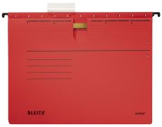Leitz 1984 Hängehefter ALPHA® - kfm. Heftung, Pendarec-Karton, rot