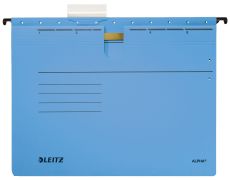 Leitz 1984 Hängehefter ALPHA® - kfm. Heftung, Pendarec-Karton, blau
