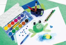 Pelikan Deckfarbkasten K12® eco inkl. Deckweiß, 12 Farben