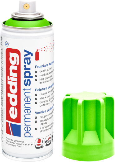 edding 5200 Permanentspray Premium Acryllack neongrün matt