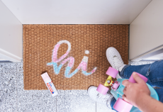 edding 5200 Permanentspray Premium Acryllack pastellrosa matt