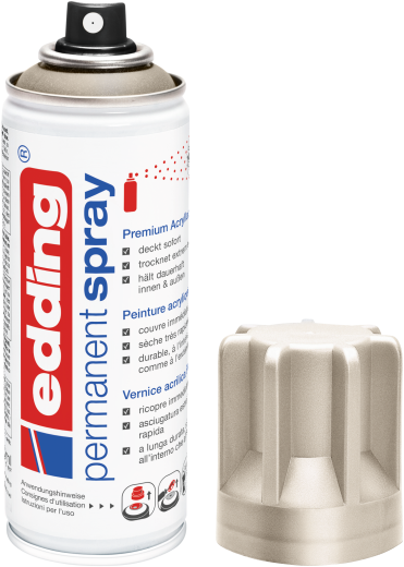 edding 5200 Permanentspray Premium Acryllack champagner gold matt