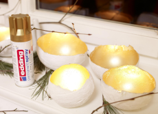 edding 5200 Permanentspray Premium Acryllack reichgold matt