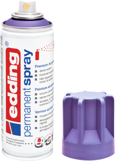edding 5200 Permanentspray Premium Acryllack lila matt