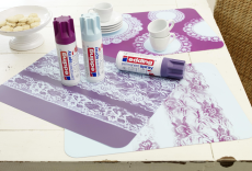 edding 5200 Permanentspray Premium Acryllack lila matt