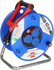 Brennenstuhl 1208750 Kabeltrommel Garant, IP44, Kabel: 40 m