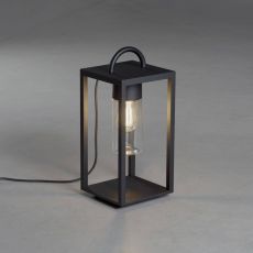 Konstsmide 7532-750 Bologna Gartenleuchte Laterne LED E27 40 W Schwarz